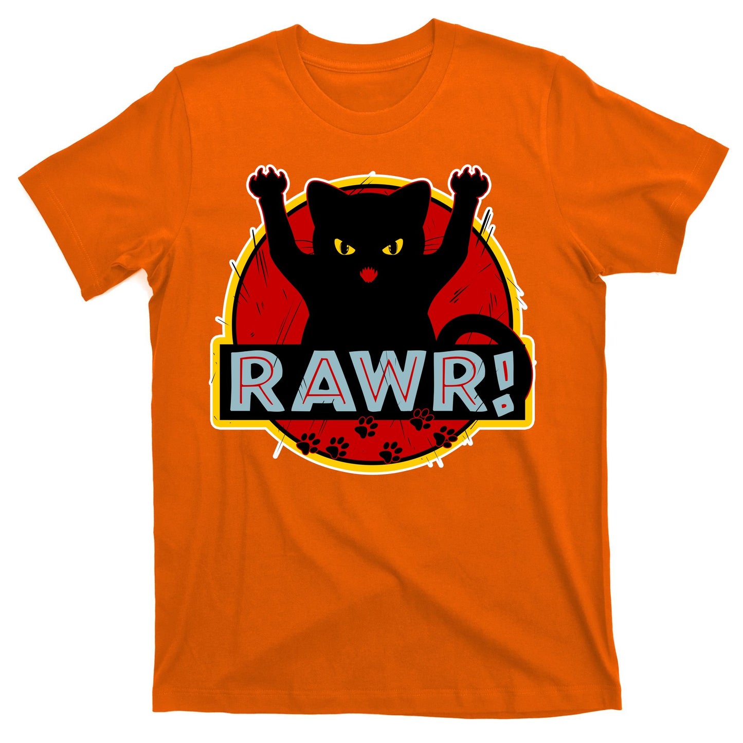 Parody Cat Rawr Logo T-Shirt