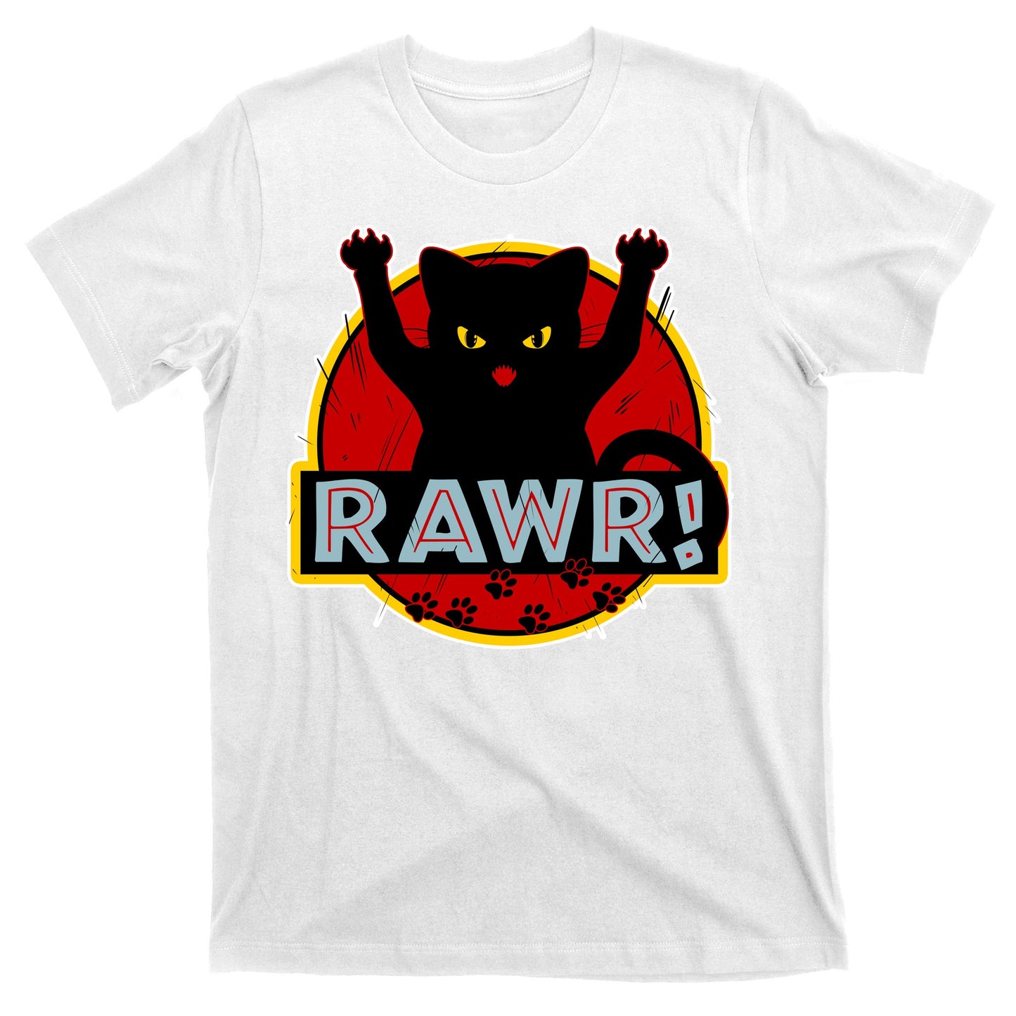 Parody Cat Rawr Logo T-Shirt
