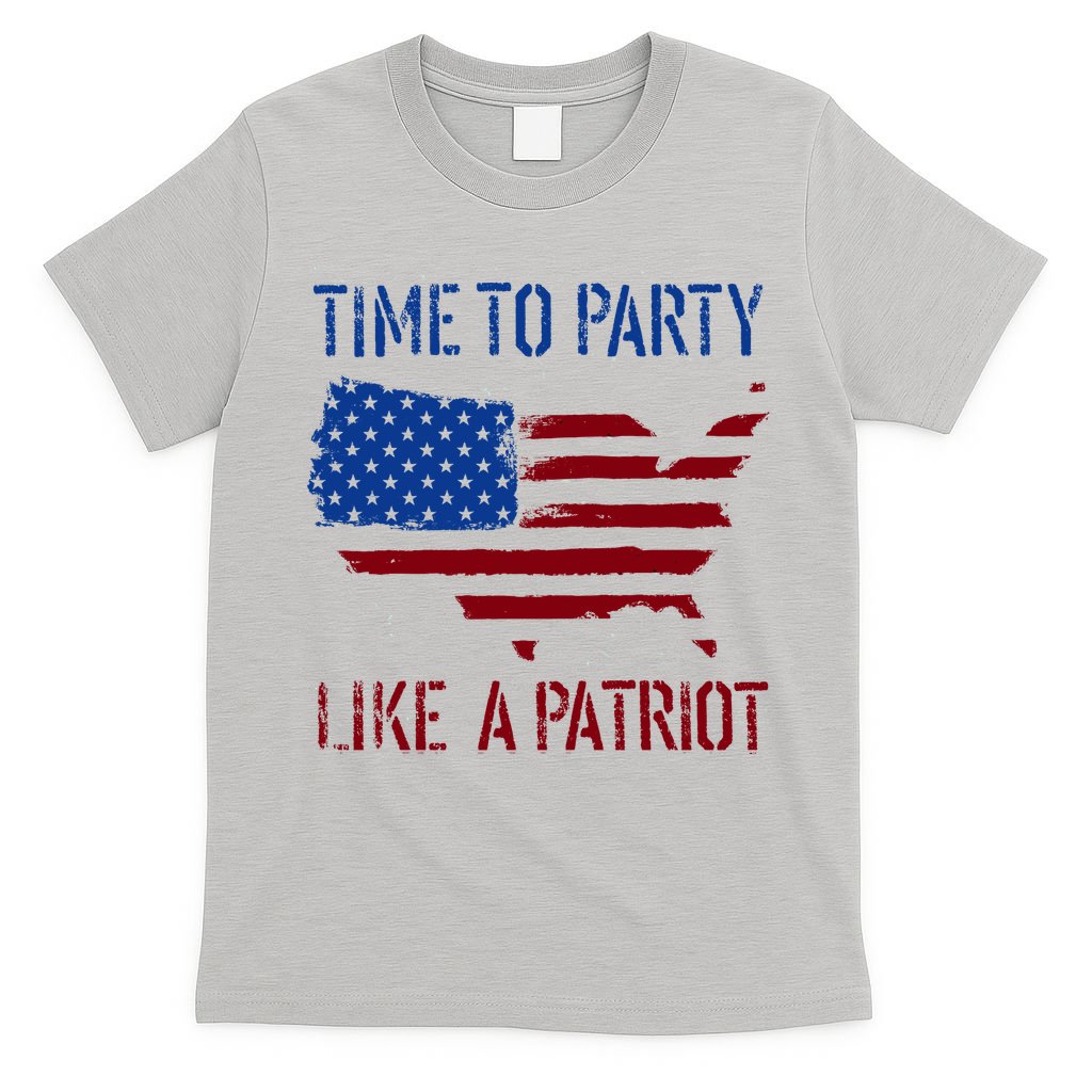 Party Like A Patriot USA Pride T-Shirt