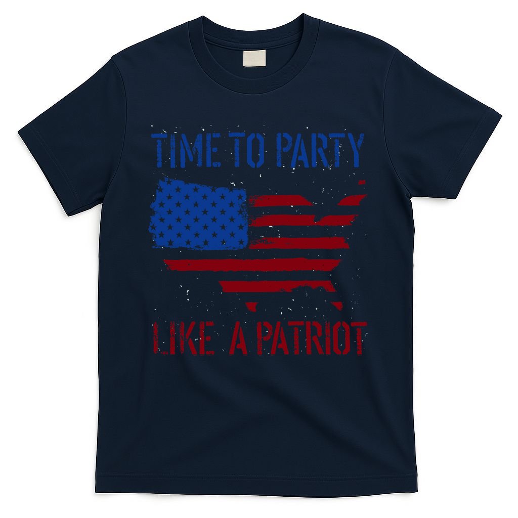 Party Like A Patriot USA Pride T-Shirt