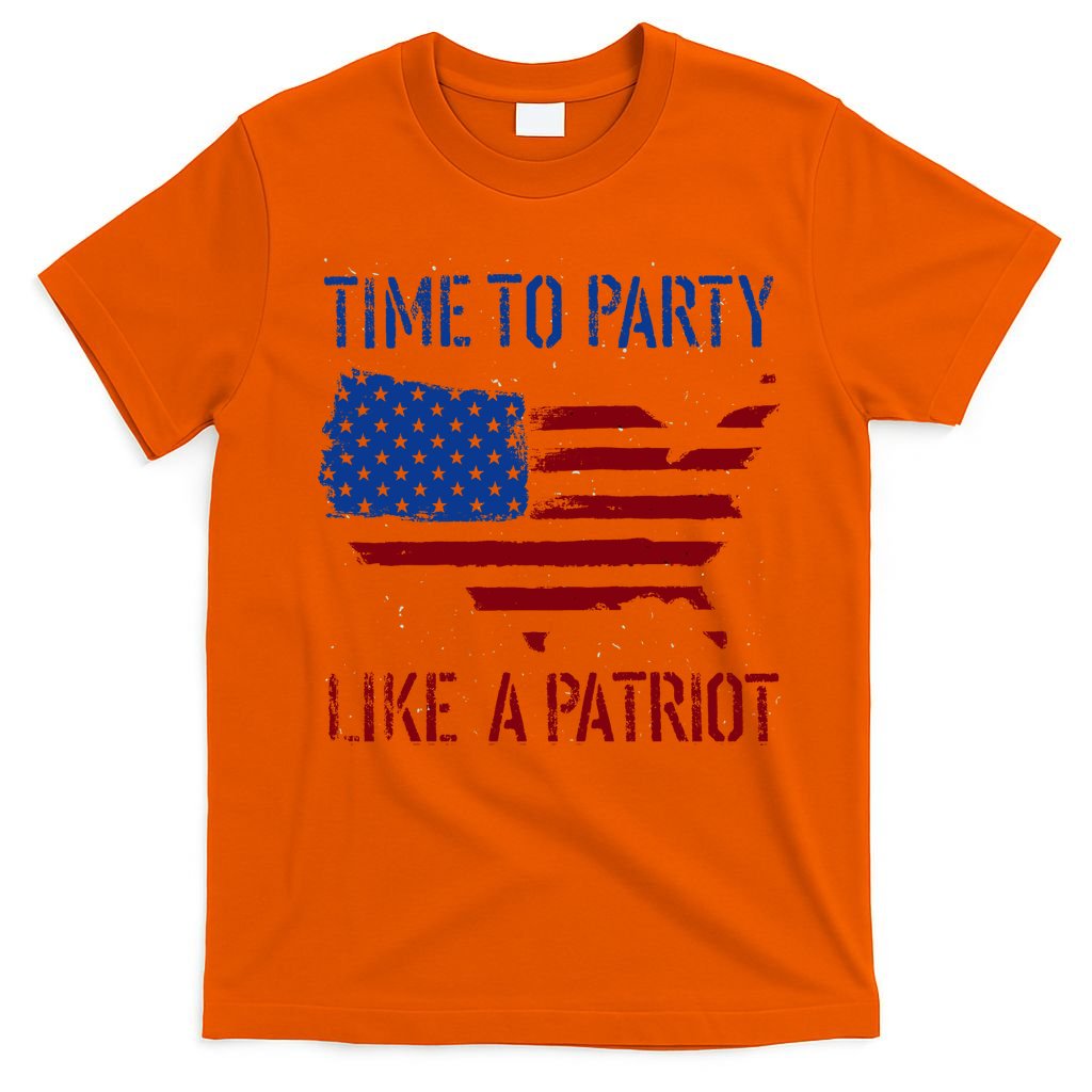 Party Like A Patriot USA Pride T-Shirt