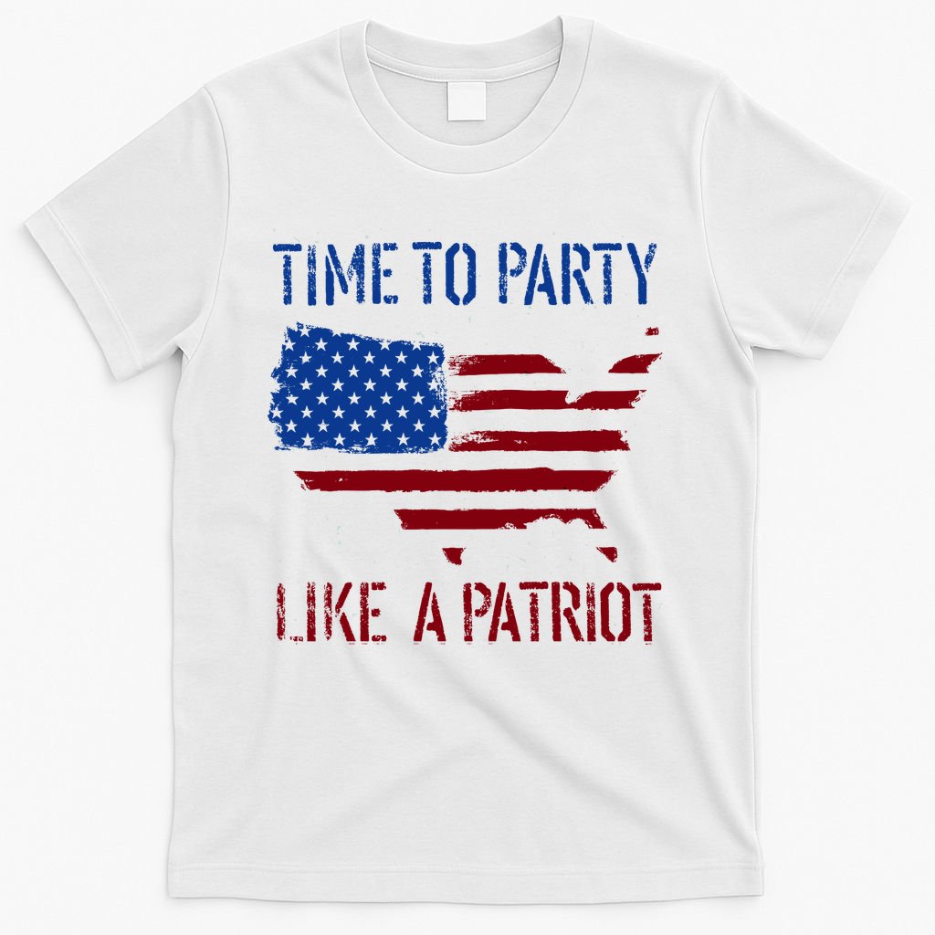 Party Like A Patriot USA Pride T-Shirt