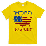 Party Like A Patriot USA Pride T-Shirt