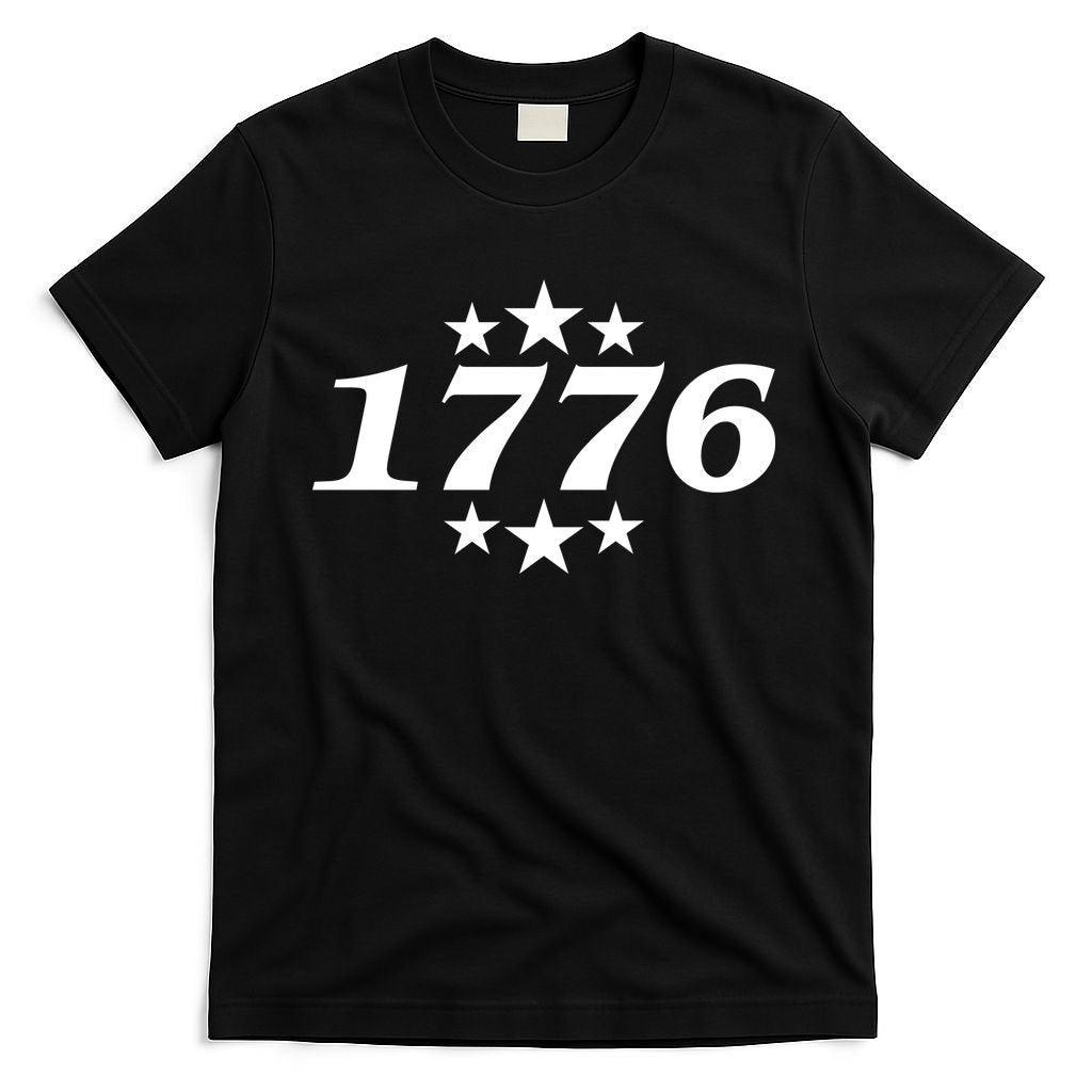 Patriotic 1776 USA 4th of July Stars T-Shirt