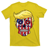 Patriotic Donald Trump Sugar Skull T-Shirt