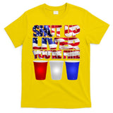 Patriotic Shut Up Liver You're Fine USA  T-Shirt