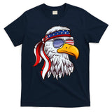 Patriotic Bald Eagle Mullet USA American Flag 4th Of July T-Shirt