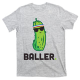Pickle Baller Funny Pickleball T-Shirt