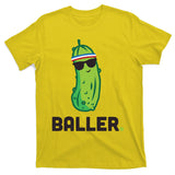 Pickle Baller Funny Pickleball T-Shirt