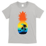 Pineapple Summer Sunset Beach T-Shirt