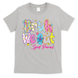 Preppy Bruh We Out Sped Paras Last Day Of School Summer T-Shirt