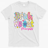 Preppy Bruh We Out Principals Last Day Of School Summer T-Shirt