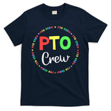 PTO Crew Back to School Matching Group Tee Parent Teacher T-Shirt