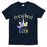 Preschool Corn Fun Unicorn Preschool Teacher Back To School Great Gift T-Shirt