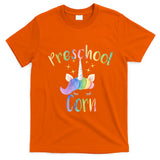 Preschool Corn Fun Unicorn Preschool Teacher Back To School Great Gift T-Shirt