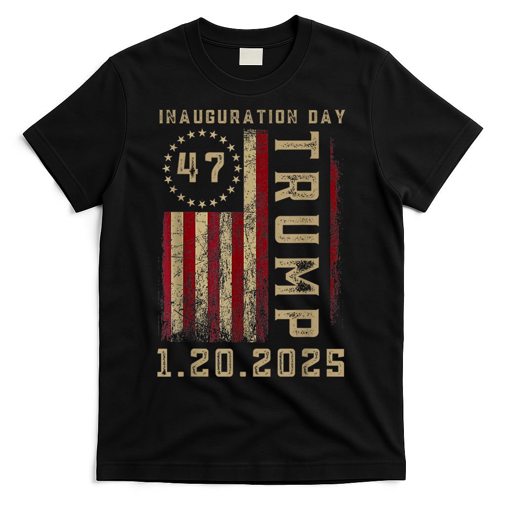 President Donald Trump Inauguration Day 2025 Memorabilia T-Shirt