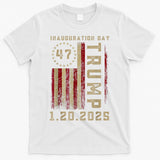 President Donald Trump Inauguration Day 2025 Memorabilia T-Shirt