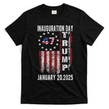 President Donald Trump Inauguration Day 2025 Vintage Flag T-Shirt