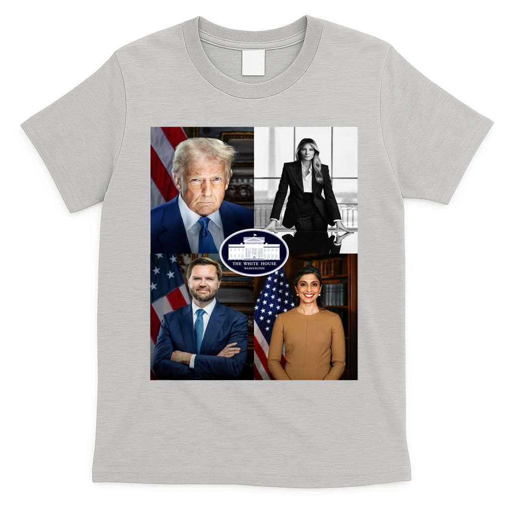 President Donald Trump White House Administration Portraits 2025 T-Shirt