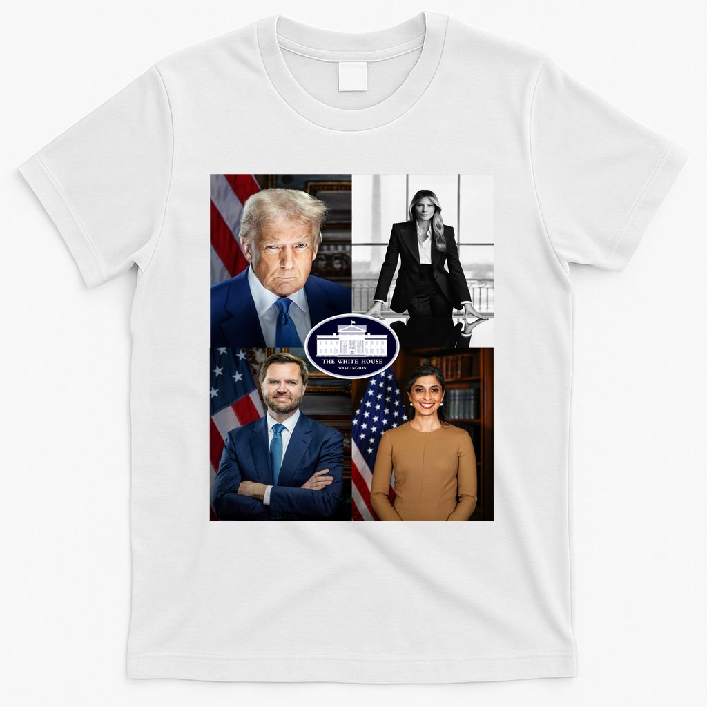 President Donald Trump White House Administration Portraits 2025 T-Shirt