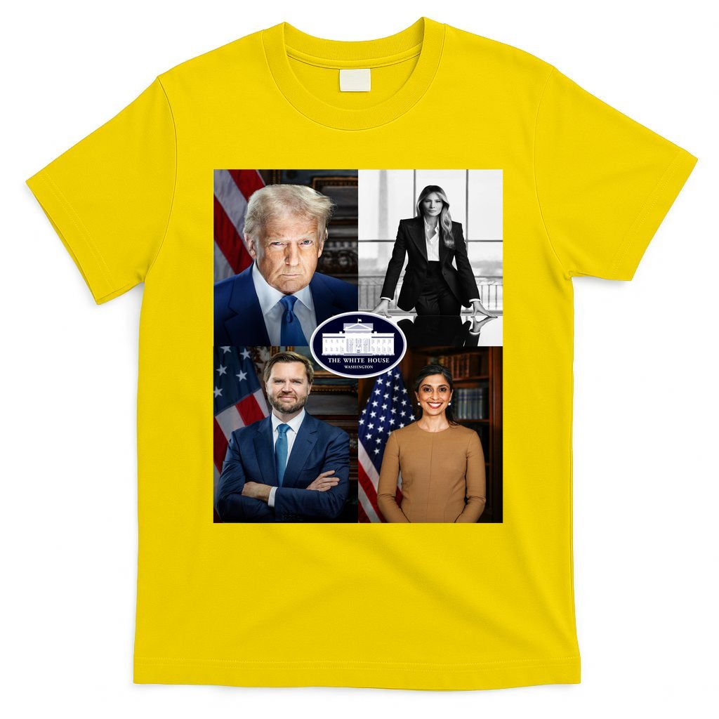 President Donald Trump White House Administration Portraits 2025 T-Shirt
