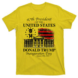 President Donald Trump Inauguration Day 2025 Memorabilia T-Shirt