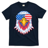 Patriotic Eagle 4th Of July Usa American Flag Pride T-Shirt