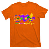 Peace Love Mardi Gras T-Shirt
