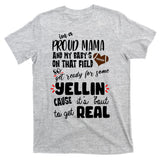 Proud Football Mama T-Shirt