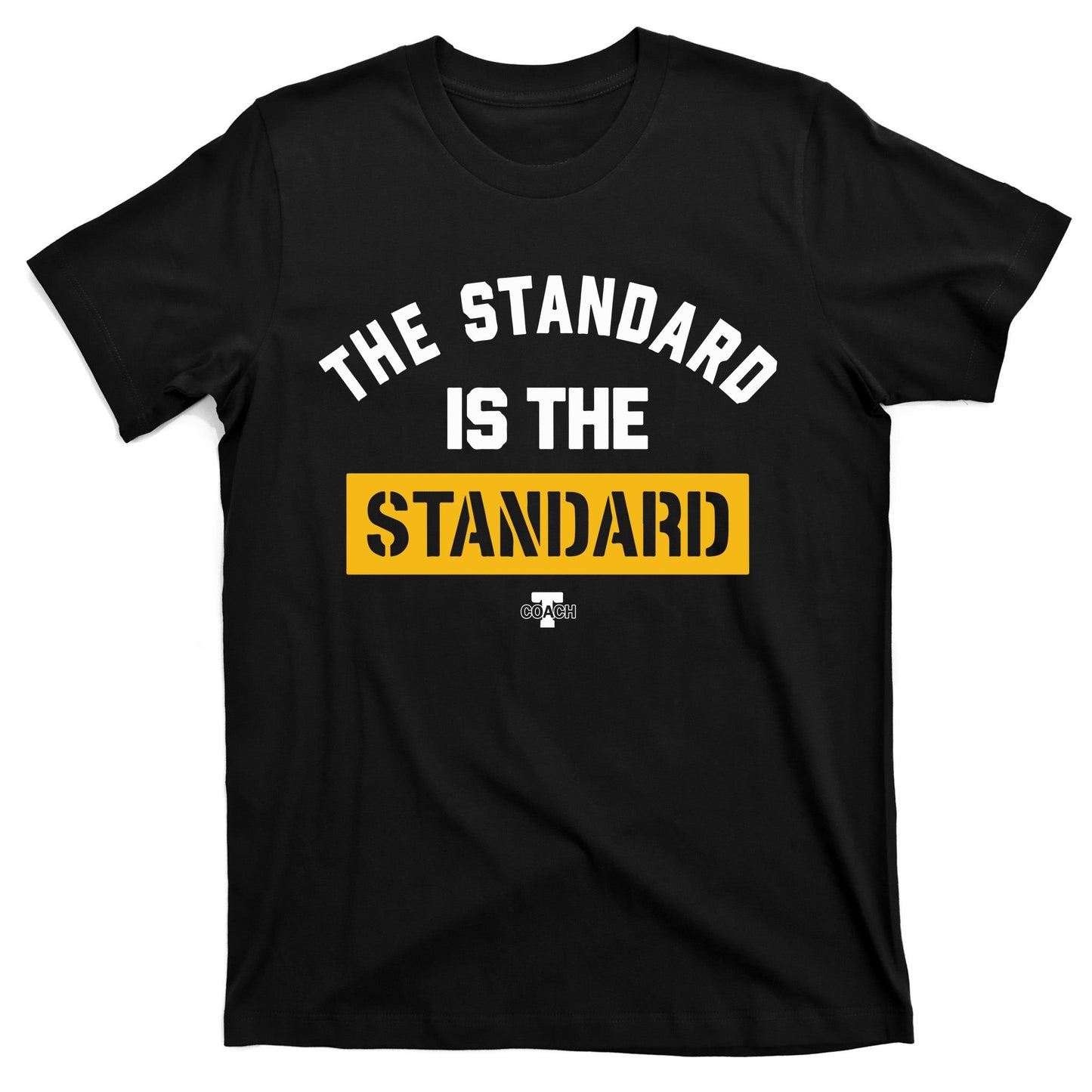 Pat Freiermuth Wearing The Standard Is The Standard T-Shirt