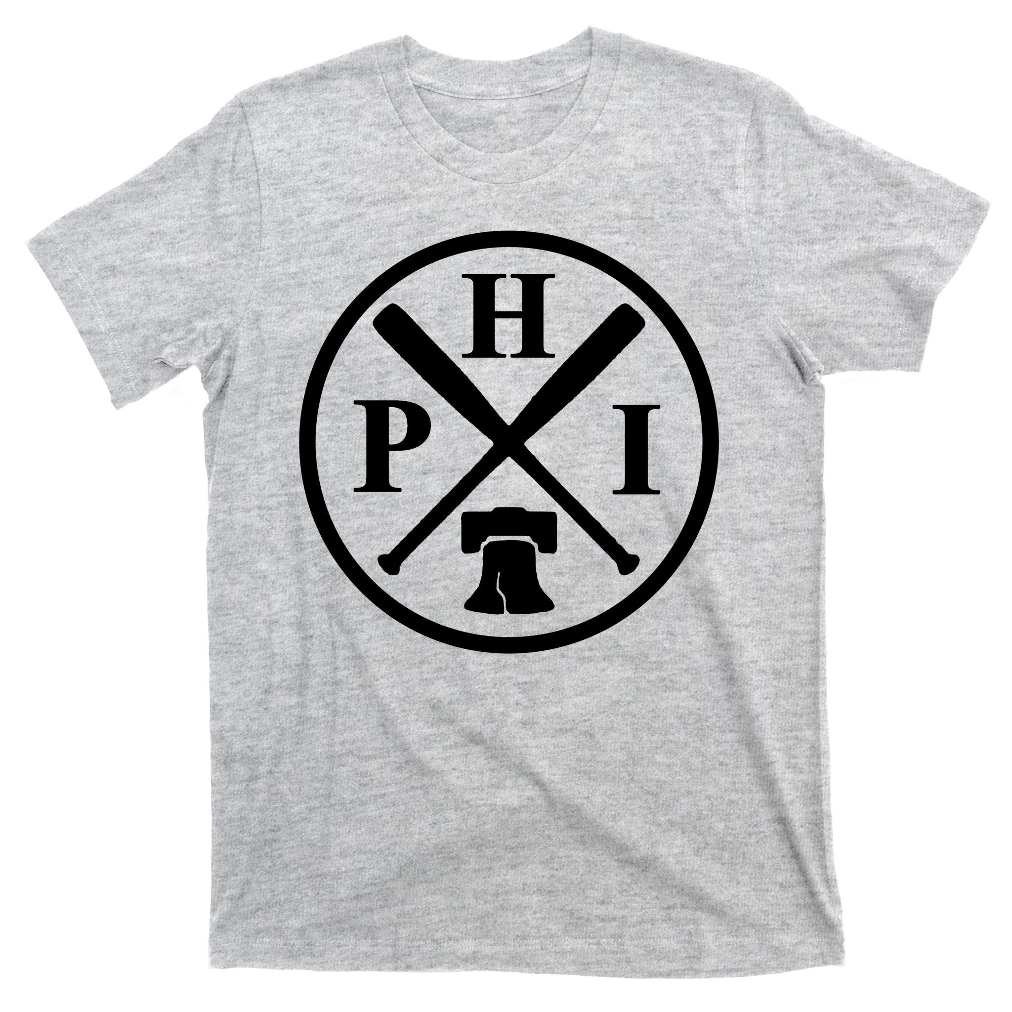 Philadelphia Baseball Emblem Retro Philly Team T-Shirt