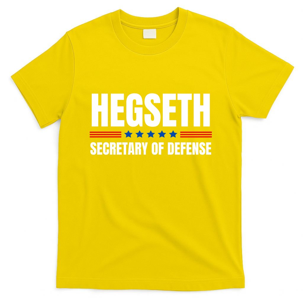 Pete Hegseth Secretary Of Defense Trump Maga Support T-Shirt