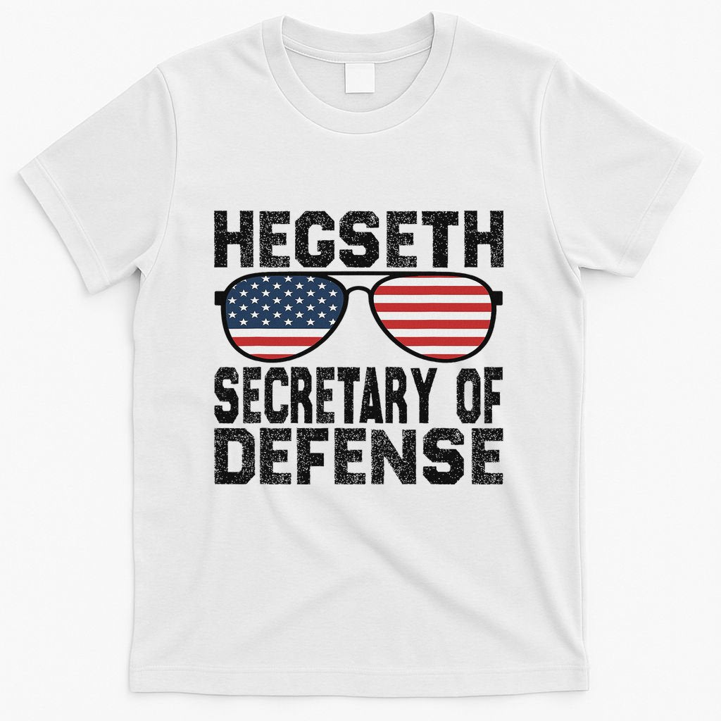 Pete Hegseth Secretary Of Defense Trump Support Patriots T-Shirt