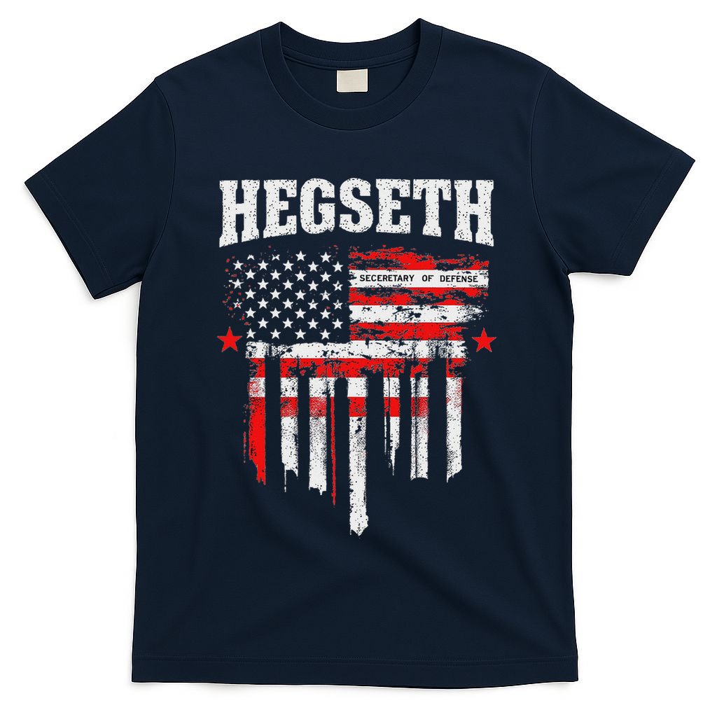 Pete Hegseth Secretary Of Defense Trump Support Patriots T-Shirt
