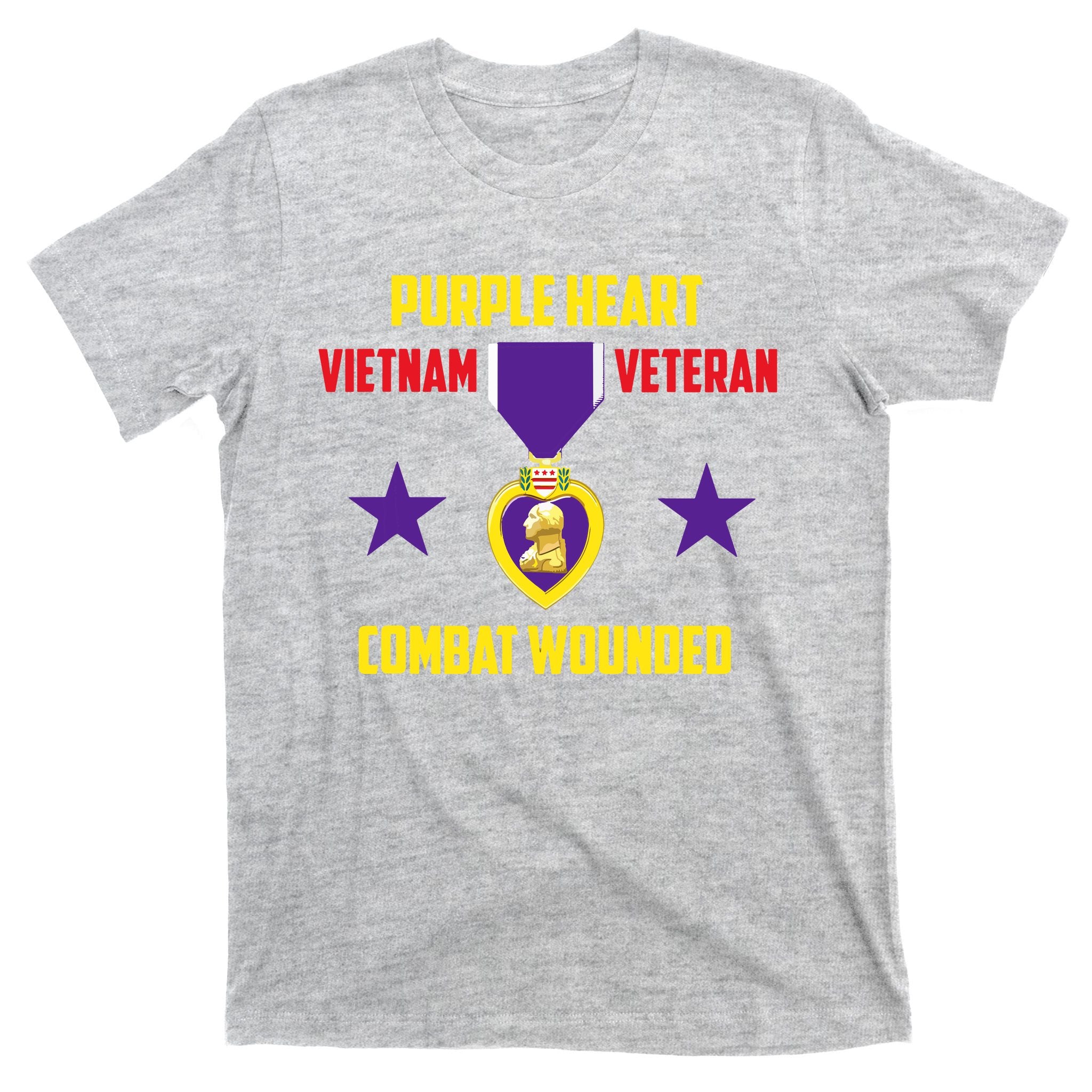 Purple Heart Vietnam Veteran T-Shirt