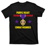 Purple Heart Vietnam Veteran T-Shirt