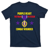 Purple Heart Vietnam Veteran T-Shirt