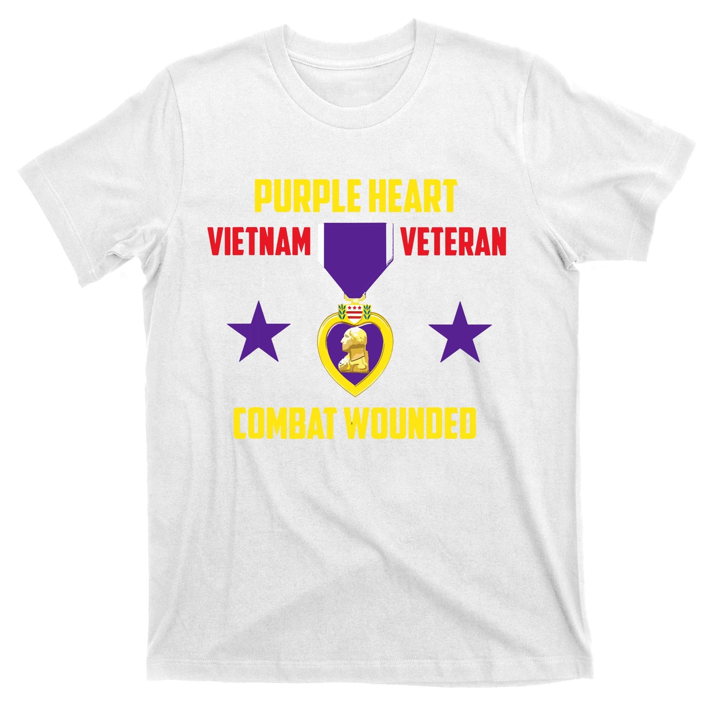 Purple Heart Vietnam Veteran T-Shirt