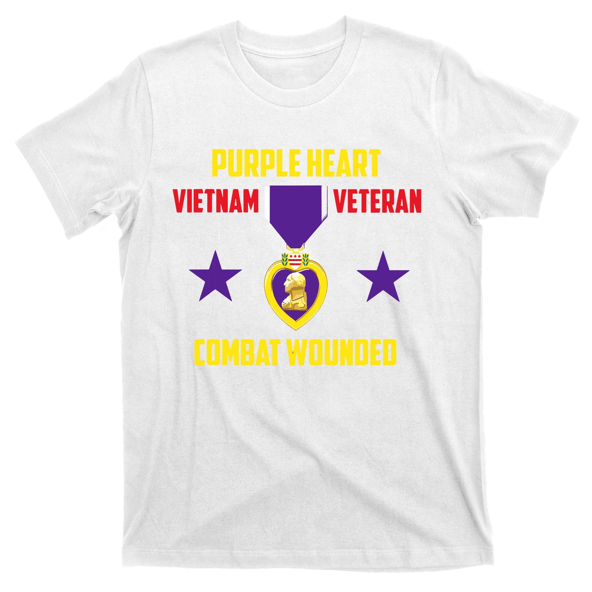 Purple Heart Vietnam Veteran T-Shirt