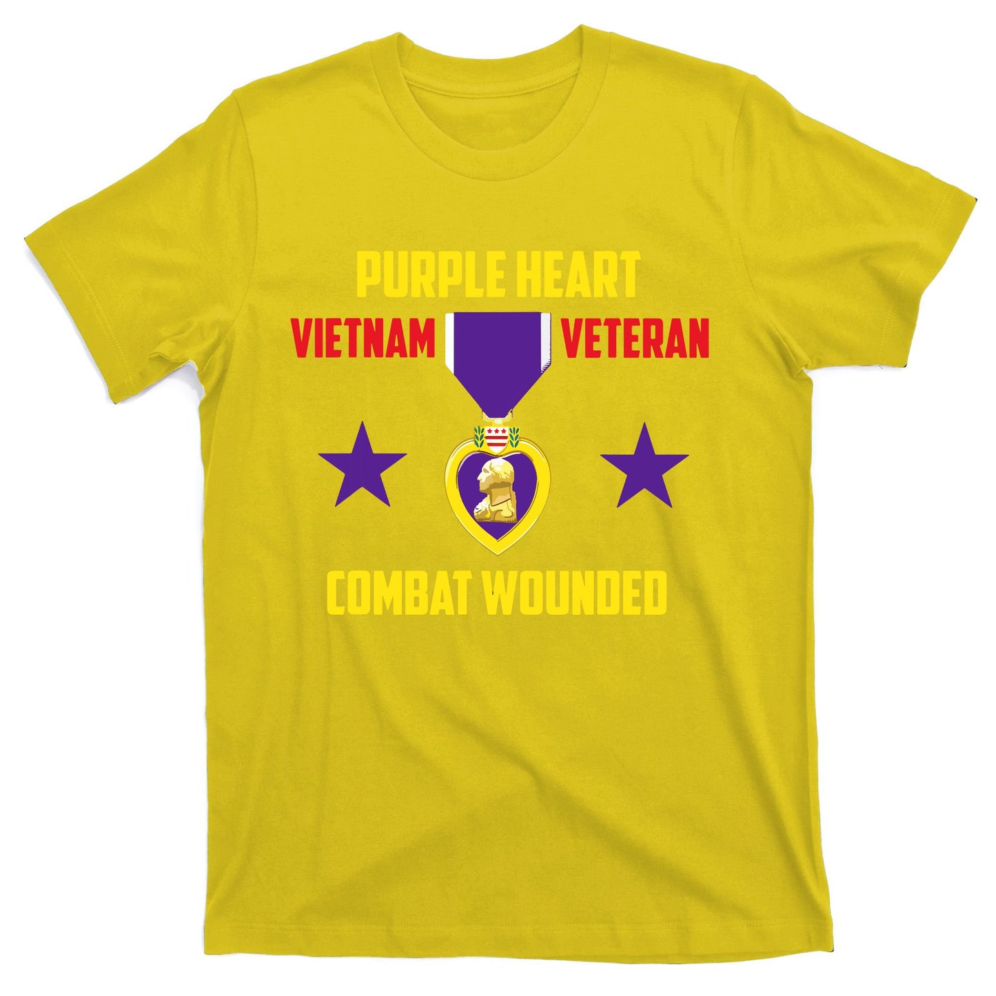 Purple Heart Vietnam Veteran T-Shirt