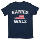President Harris Walz 2024 Kamala Harris Tim Walz Vote T-Shirt