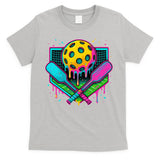 Pickleball Ice Cream Drip T-Shirt