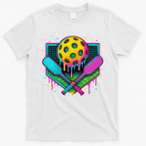 Pickleball Ice Cream Drip T-Shirt