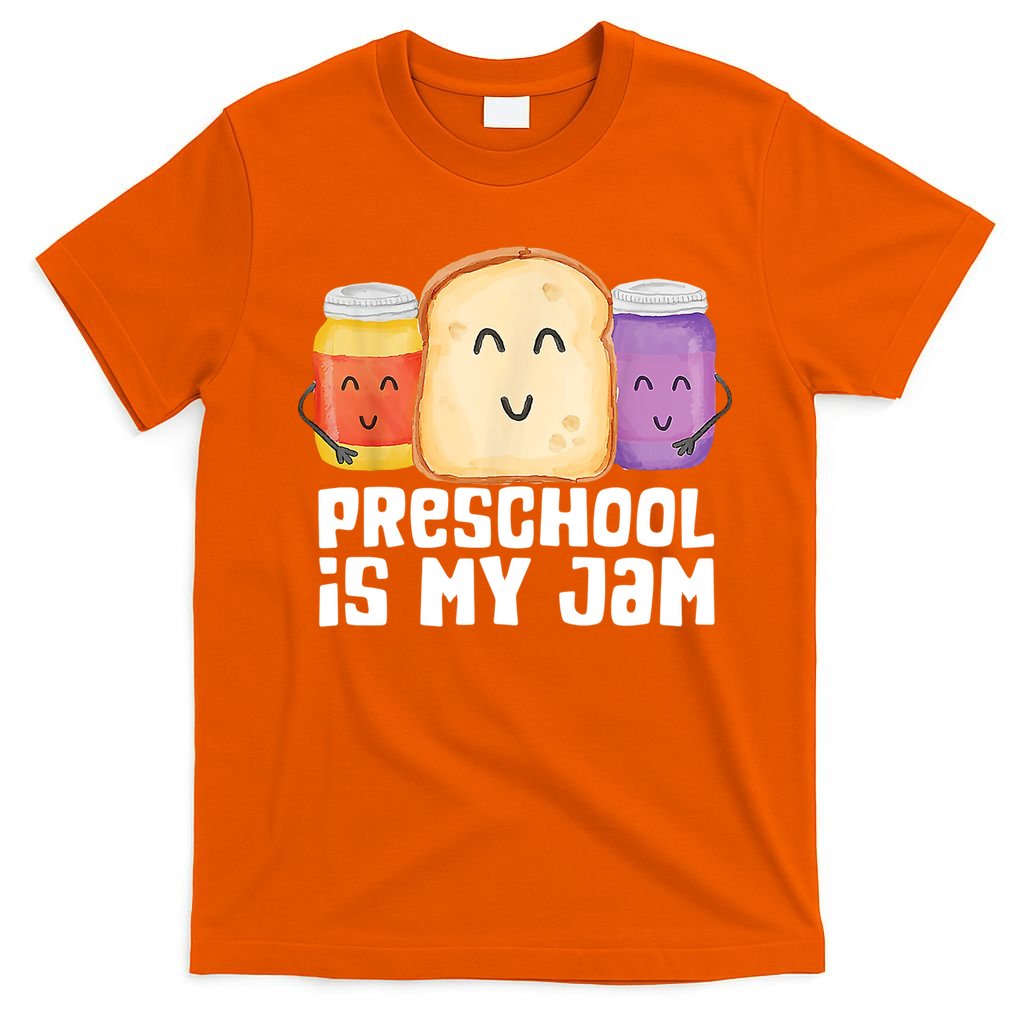 Preschool Is My Jam Back To School Funny T-Shirt