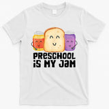 Preschool Is My Jam Back To School Funny T-Shirt