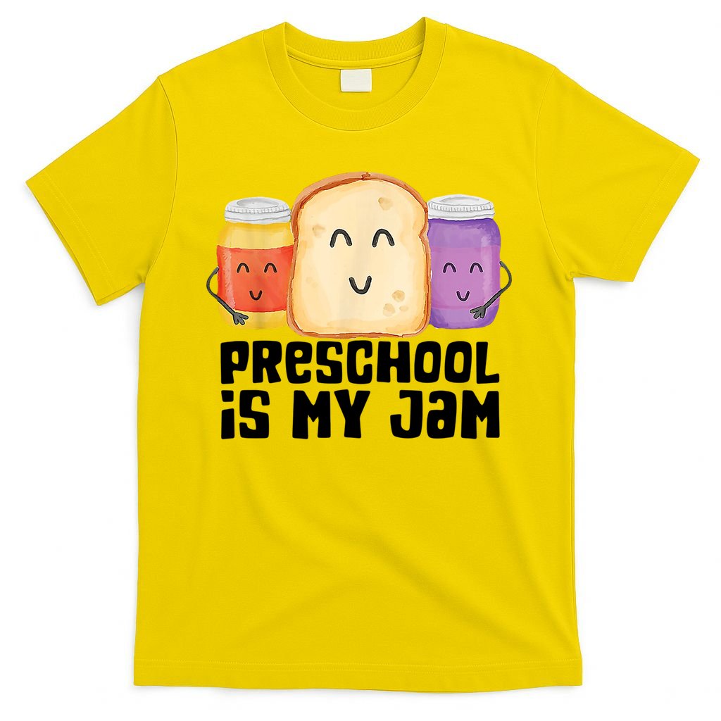Preschool Is My Jam Back To School Funny T-Shirt