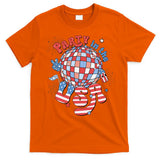 Party In The USA 4th Of July America Independence Disco T-Shirt