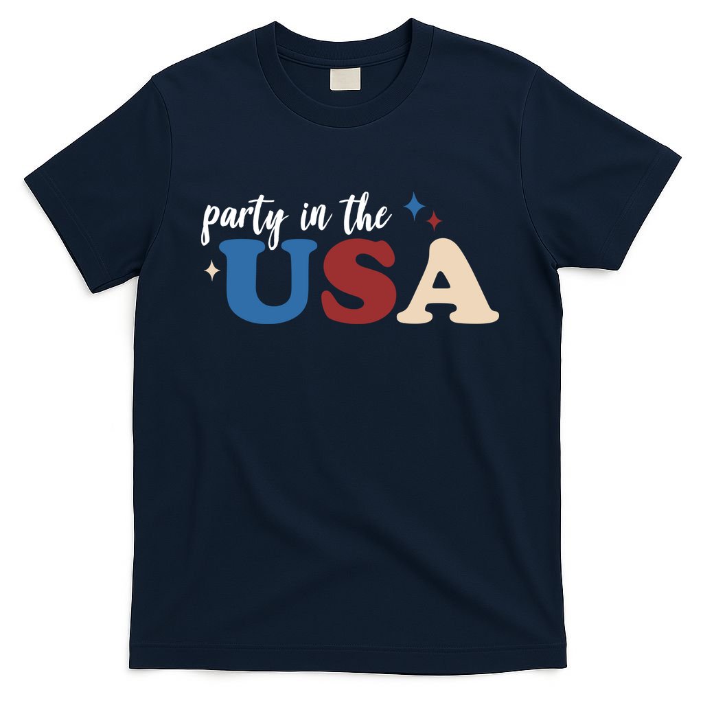 Party In The USA Holiday Festive T-Shirt