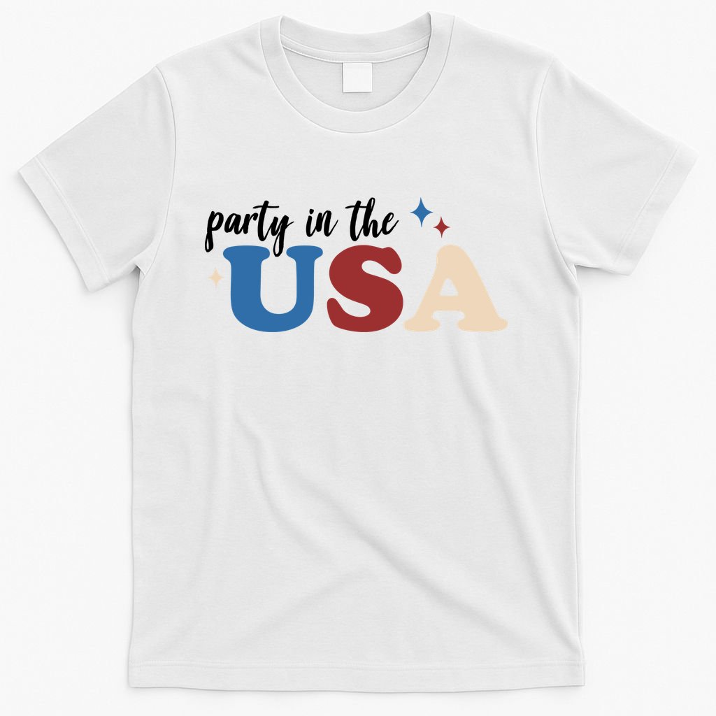 Party In The USA Holiday Festive T-Shirt