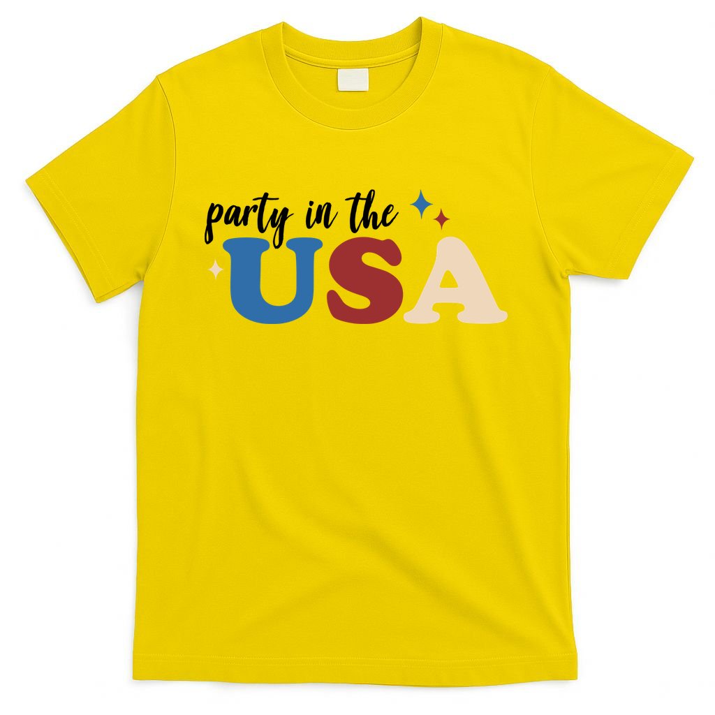 Party In The USA Holiday Festive T-Shirt
